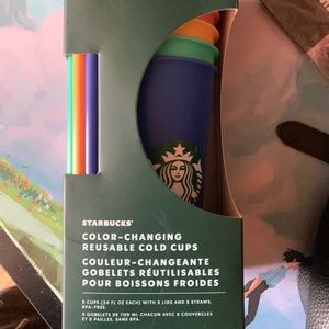Starbucks Color-Changing Reusable Cold Cups